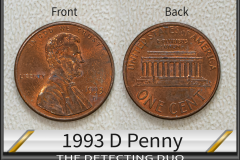 Penny 1993 D