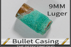 Bullet Casing 9mm Lugar 3