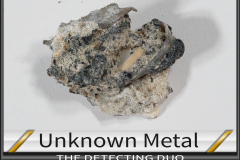 Unknown Metal and Shells Unknown Metal and Shells