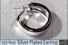 Earring Silver Plated