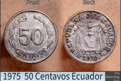 Ecuador 50 Centavos 1975