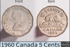 Canada 1960 5 Cents