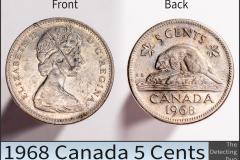 Canada 1968 5 Cents