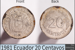 Ecuador 1981 20 Centavos