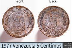 Venezuela 1977 5 Centimos