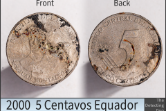 Equador 5 Centavos 2000