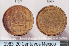 20 Centavos Mexico 1983