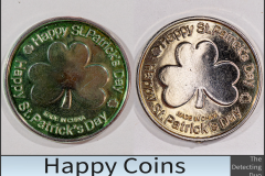 St Patricks Happy Coins