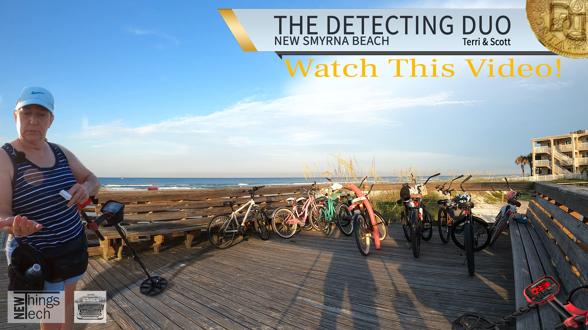 Watch This Video Metal Detecting New Smyrna Beach