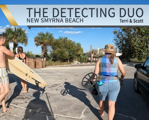 Metal Detecting North New Smyrna Beach After Hurricane Nicole