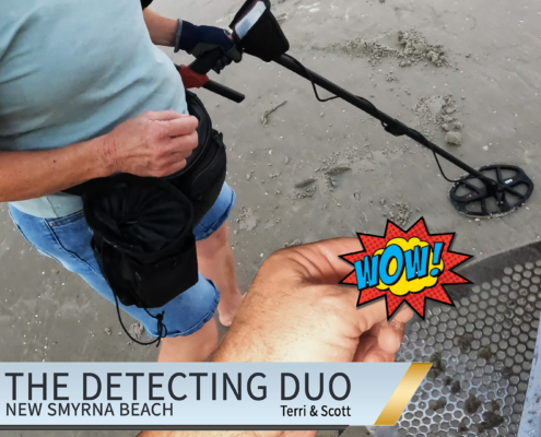 Diamonds and Gold A Girl’s Best Friend. Metal Detecting New Smyrna Beach