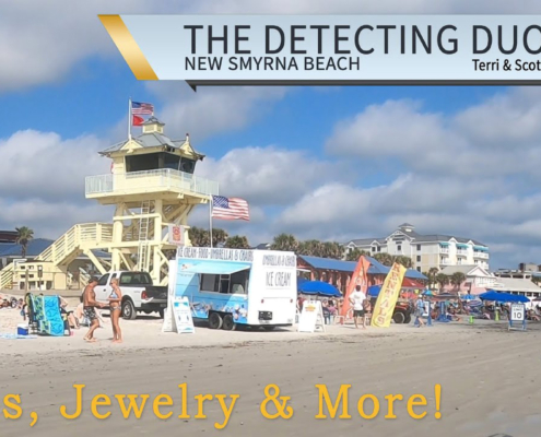 s01 e04 - Coins, Jewelry and more - Beach Metal Detecting New Smyrna Beach