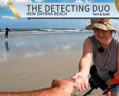 Tons of Quarter - More Metal Detecting North Beach New Smyrna Beach