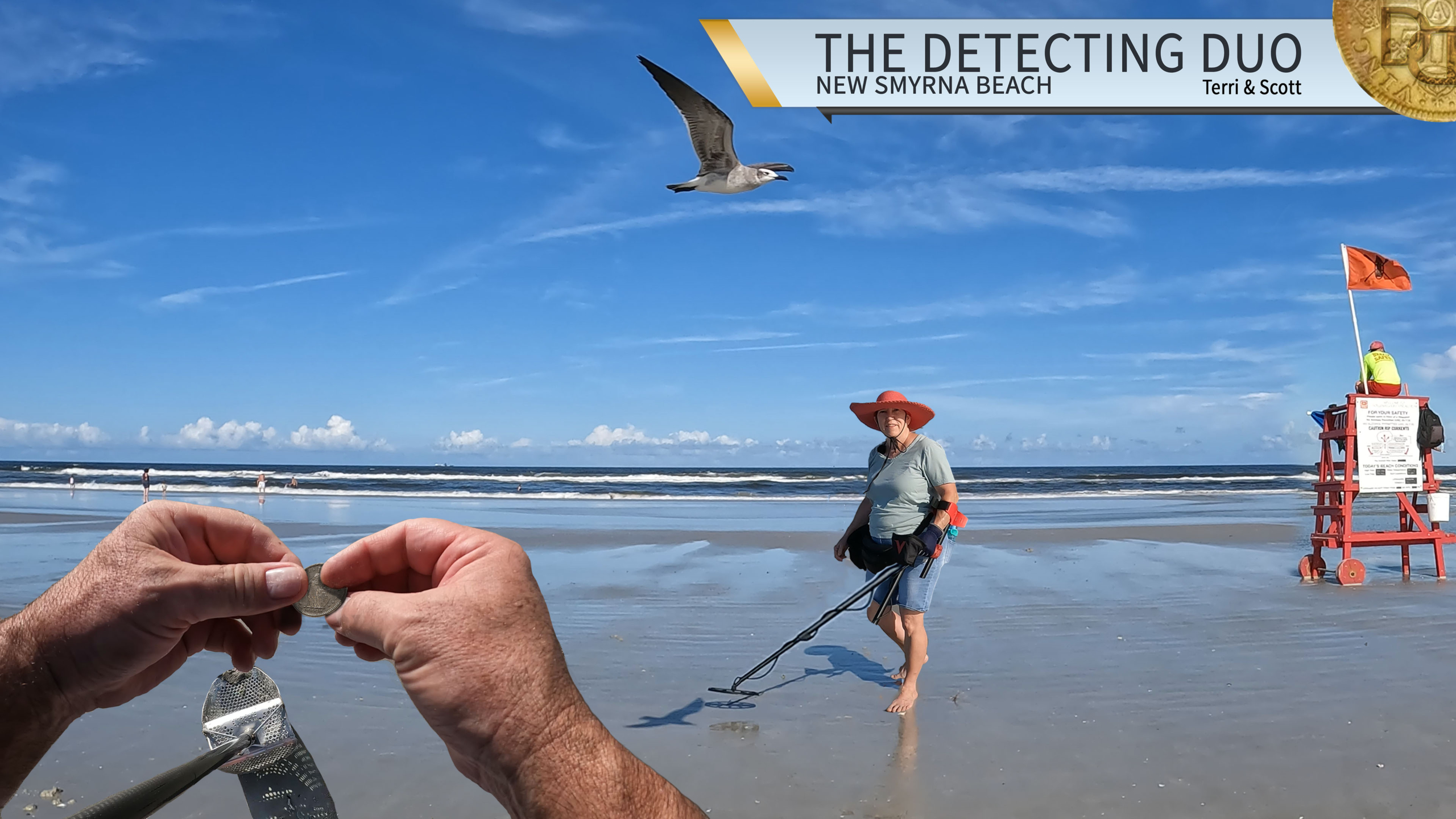 The Swiss Canadian Connection More Metal Detecting New Smyrna Beach After Ian