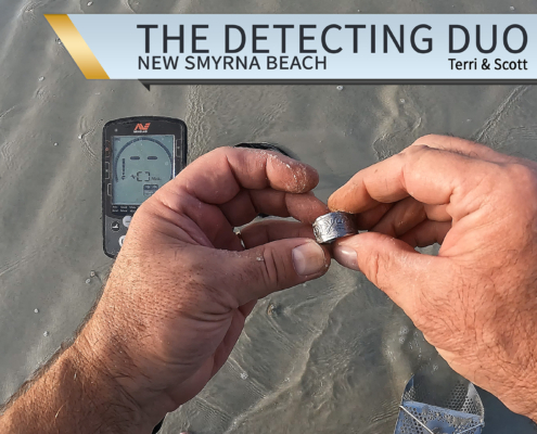 S01 E31 - Thanksgiving Day Metal Detecting North New Smyrna Beach After Hurricane Nicole