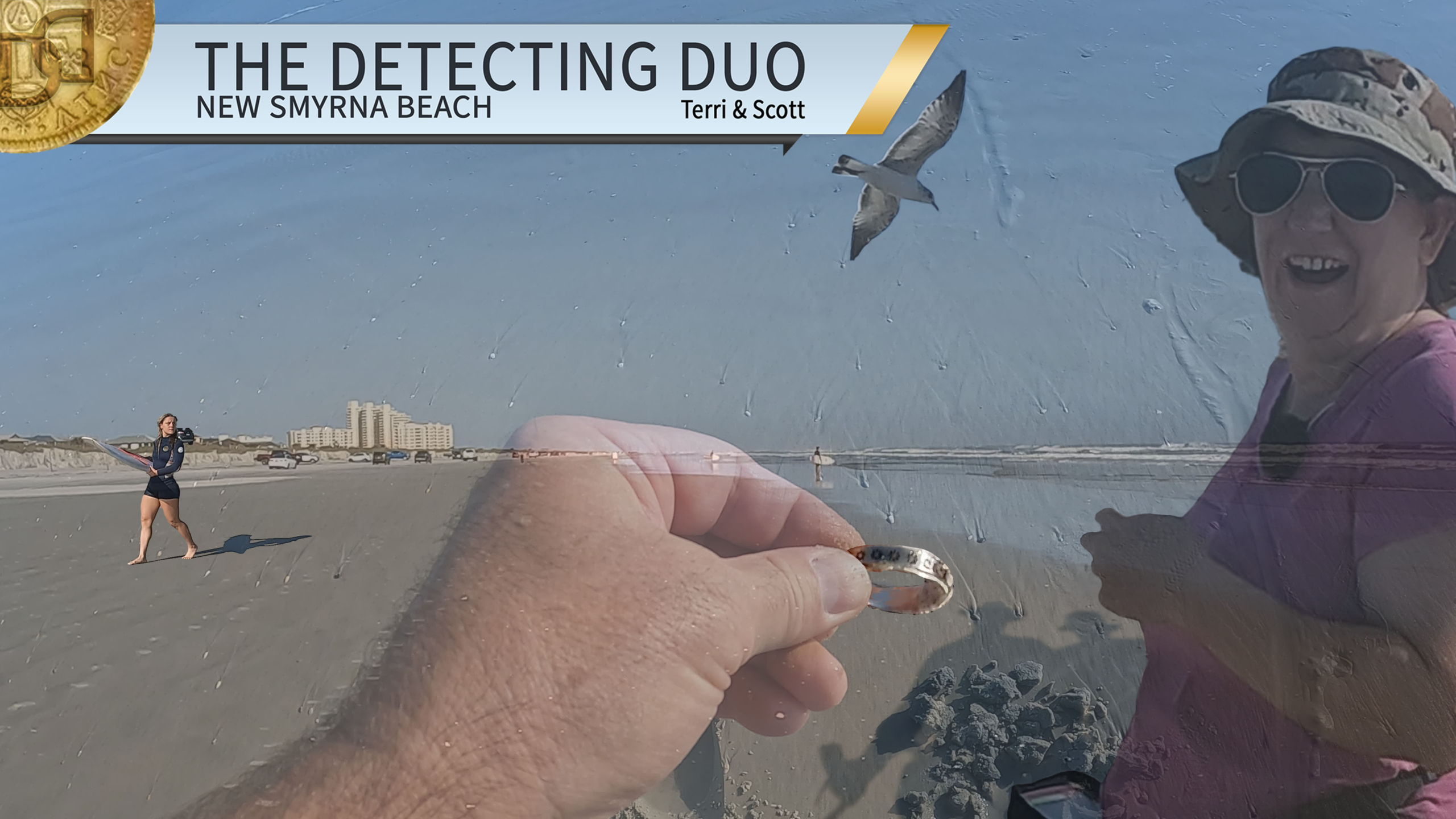 S02 E07 Ring, Earring, Coins and More, Metal Detecting North New Smyrna Beach