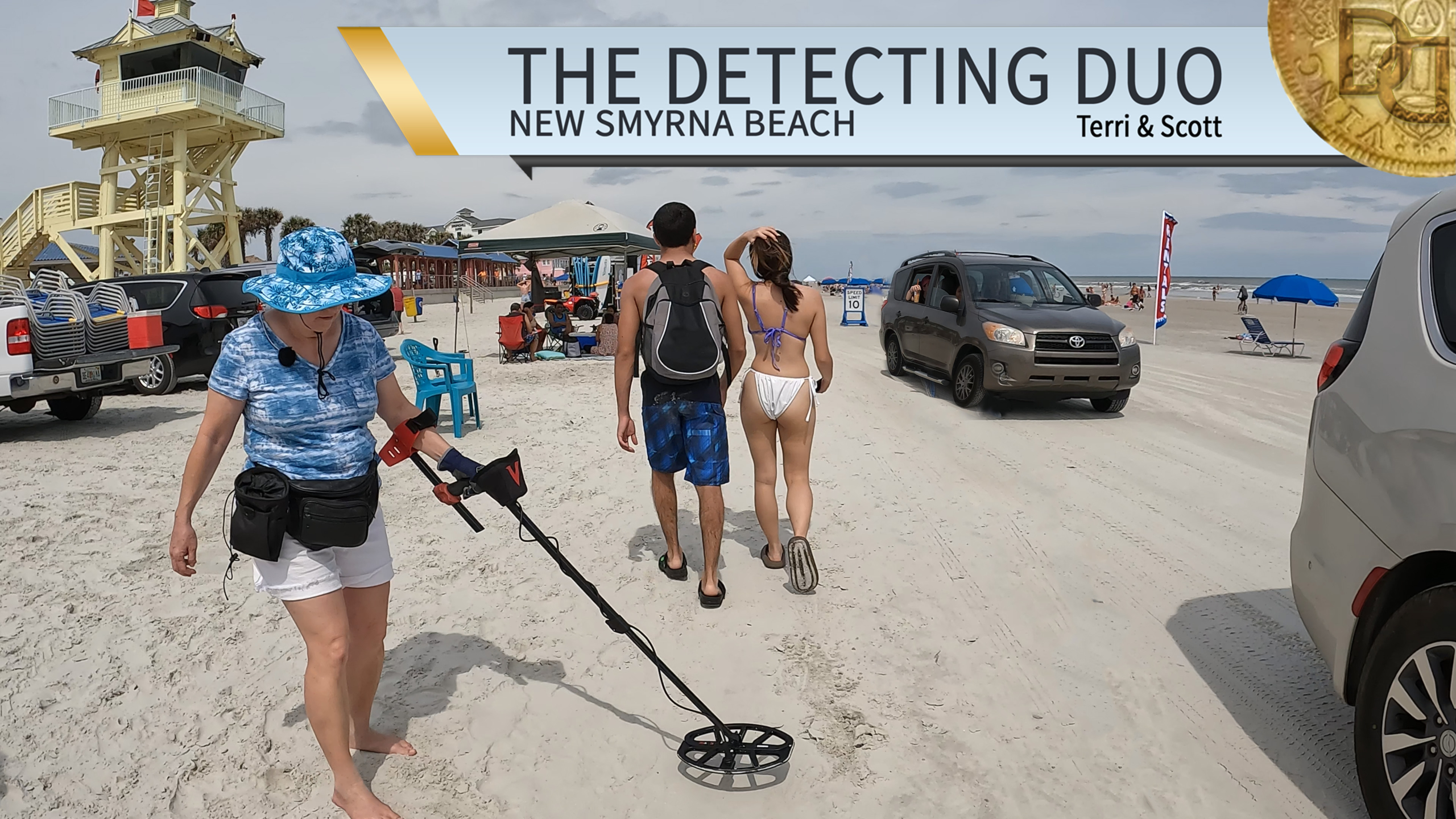S02 E15 Most Finds Ever in one day! More Spring Break Metal Detecting New Smyrna Beach