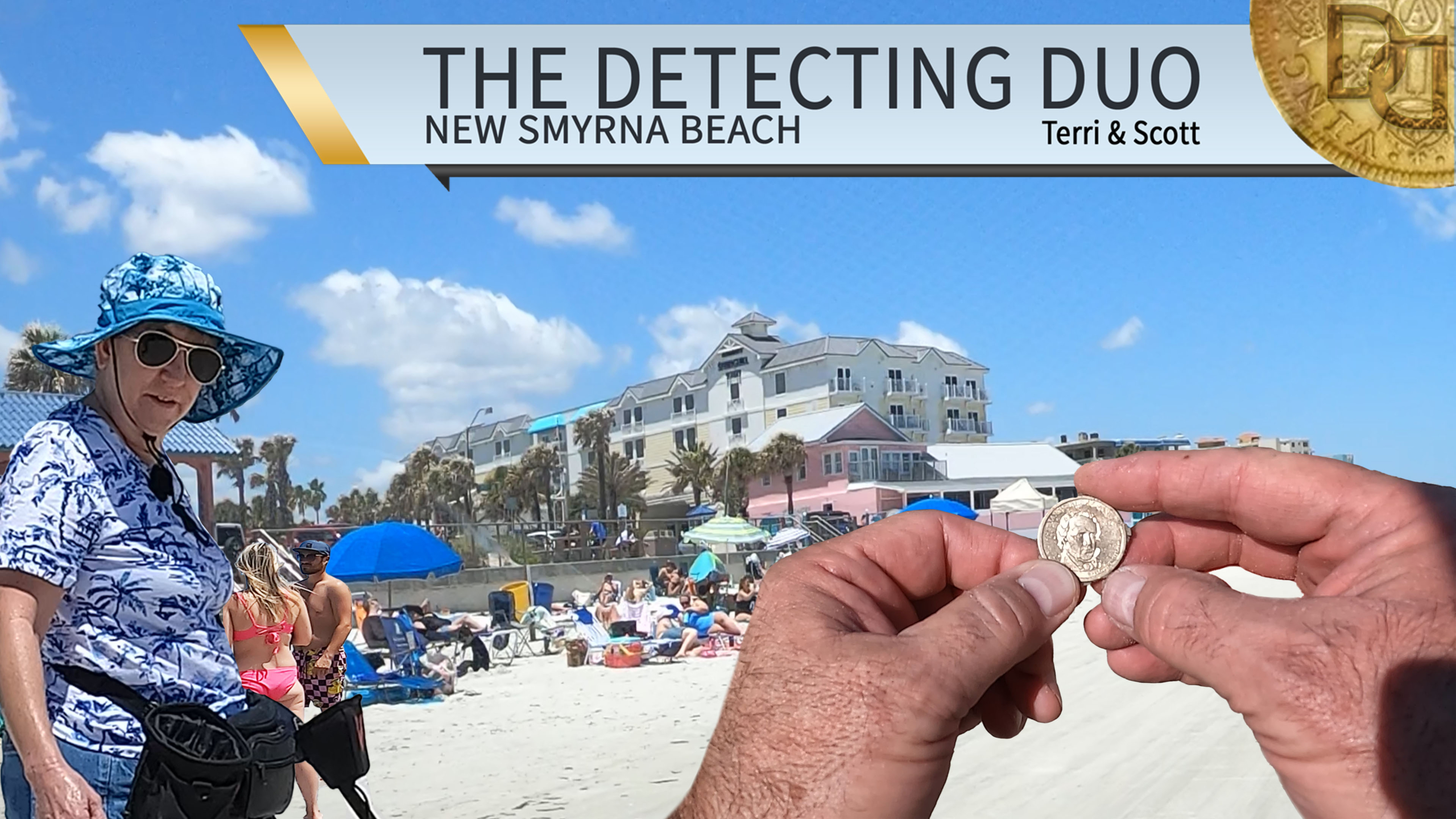 S02 E22 Coin Spills All Over and More Metal Detecting New Smyrna Beach