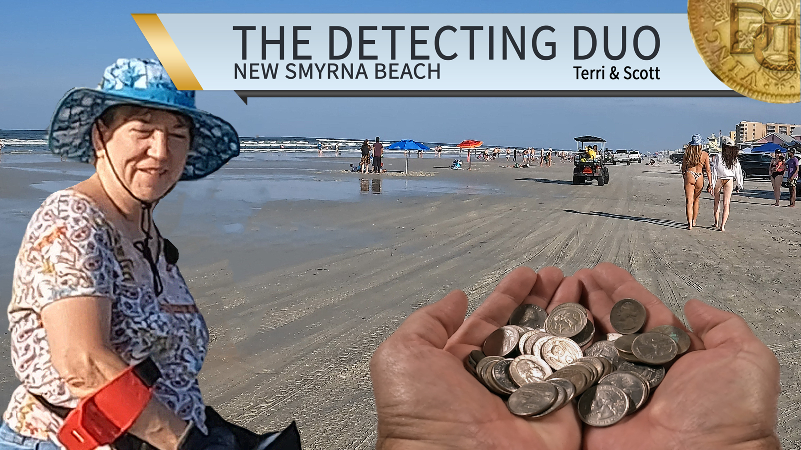 S02 E29 Most Quarters Ever Metal Detecting New Smyrna Beach Florida