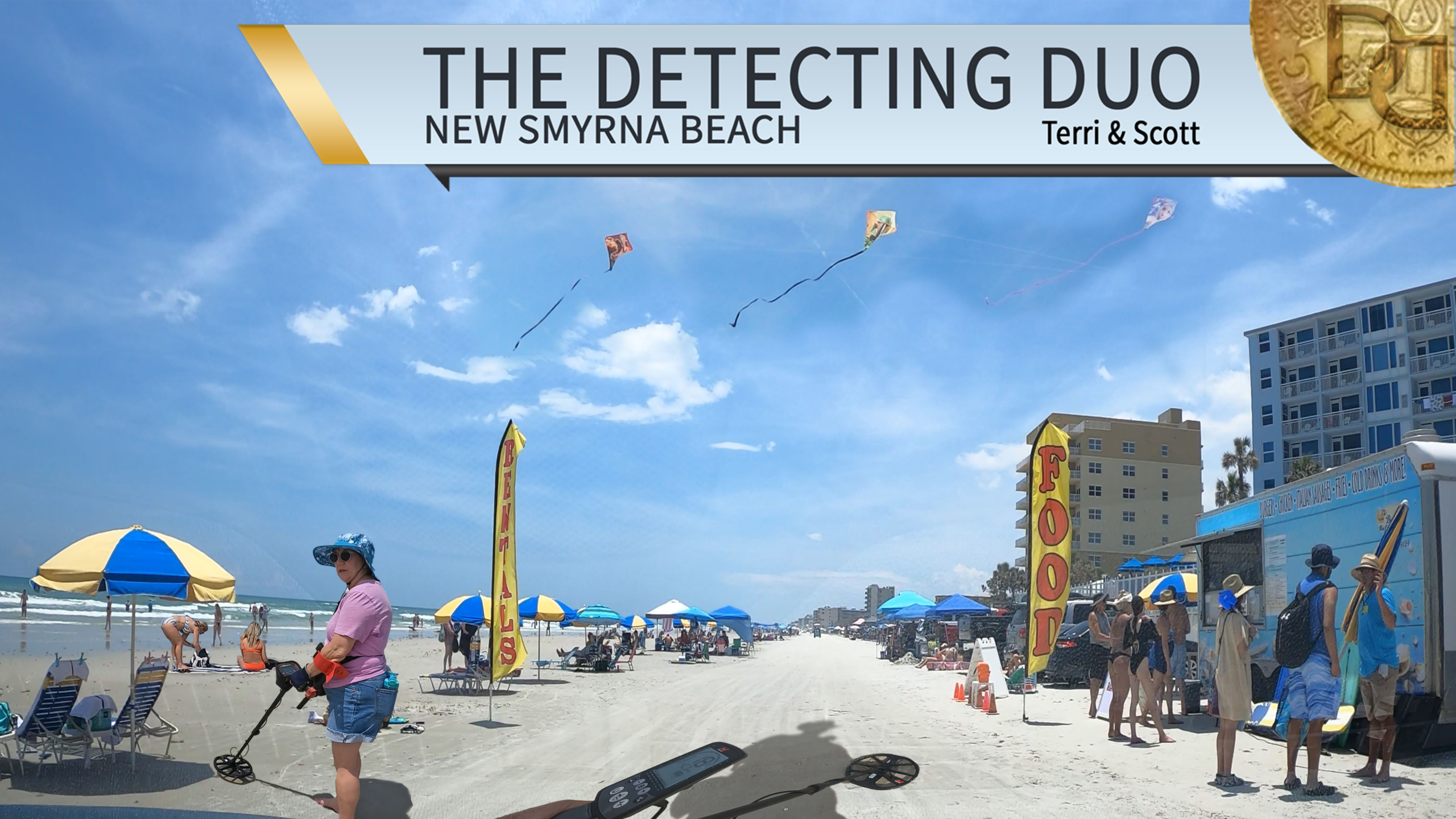 S02 E30 Busy Day Out Metal Detecting New Smyrna Beach Florida