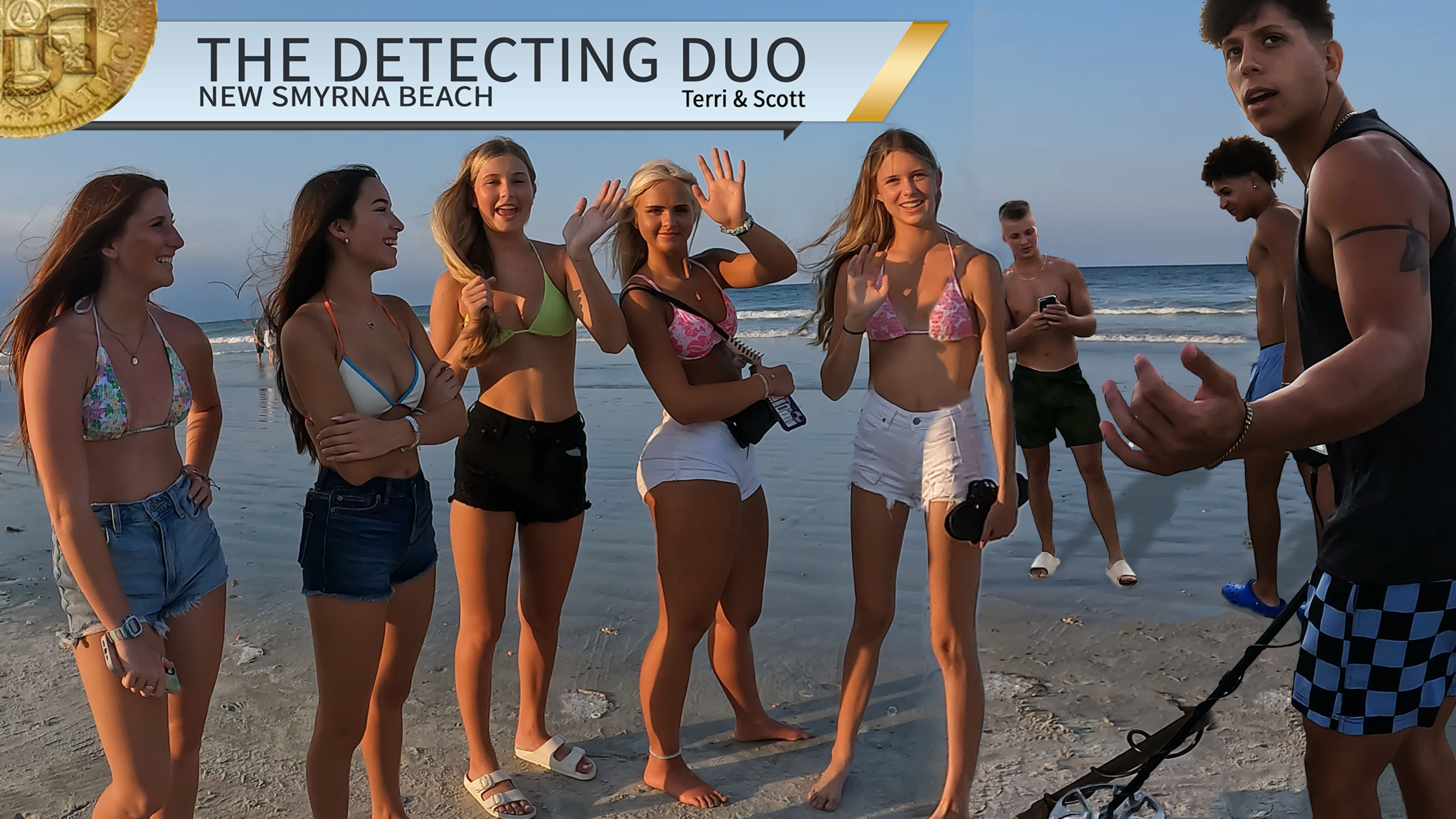 S02 E33 Wonder What They Found? Metal Detecting New Smyrna Beach Florida