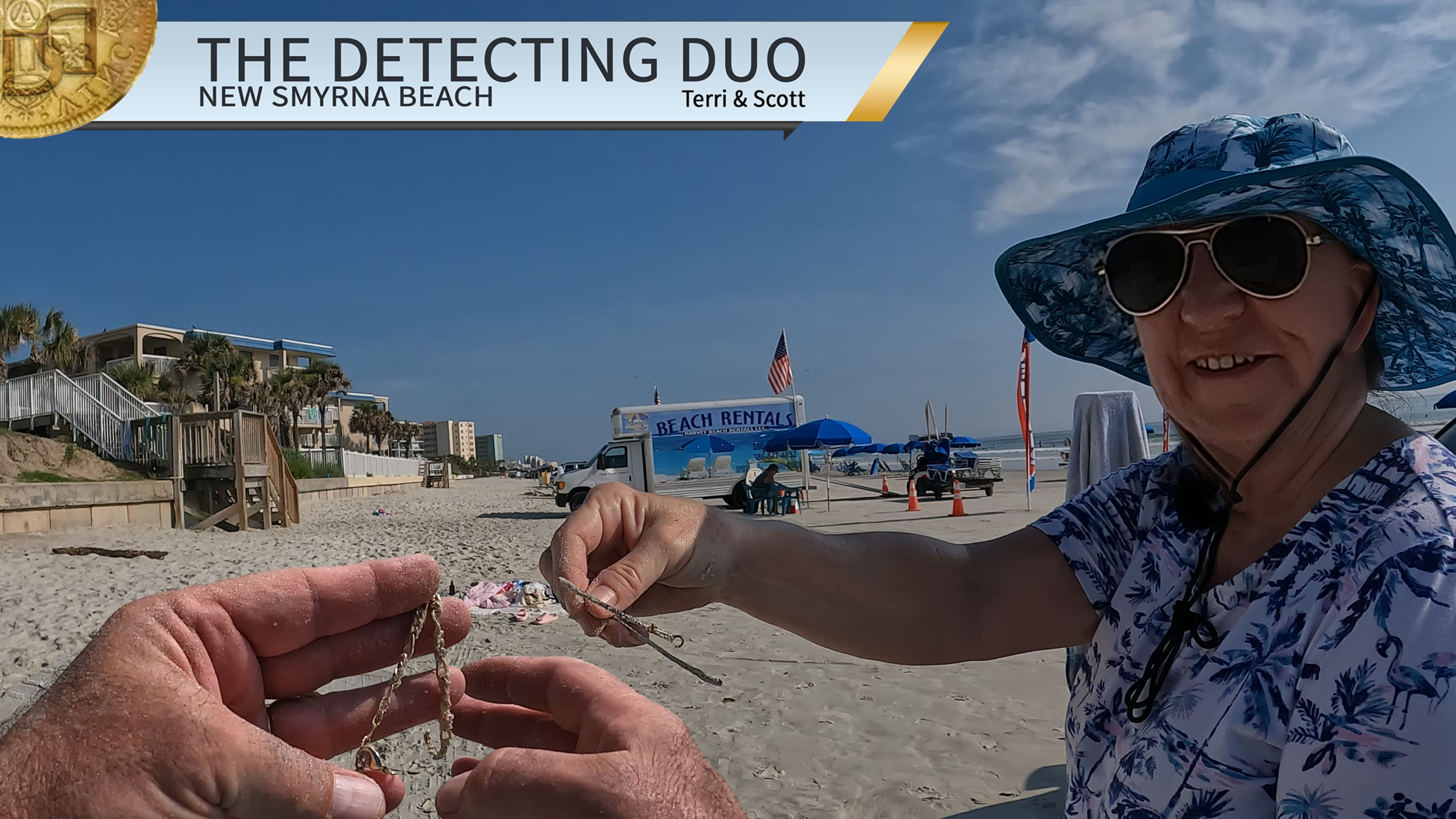 S02 E34 What Can We Find on a Hot Day After July 4th? Metal Detecting New Smyrna Beach