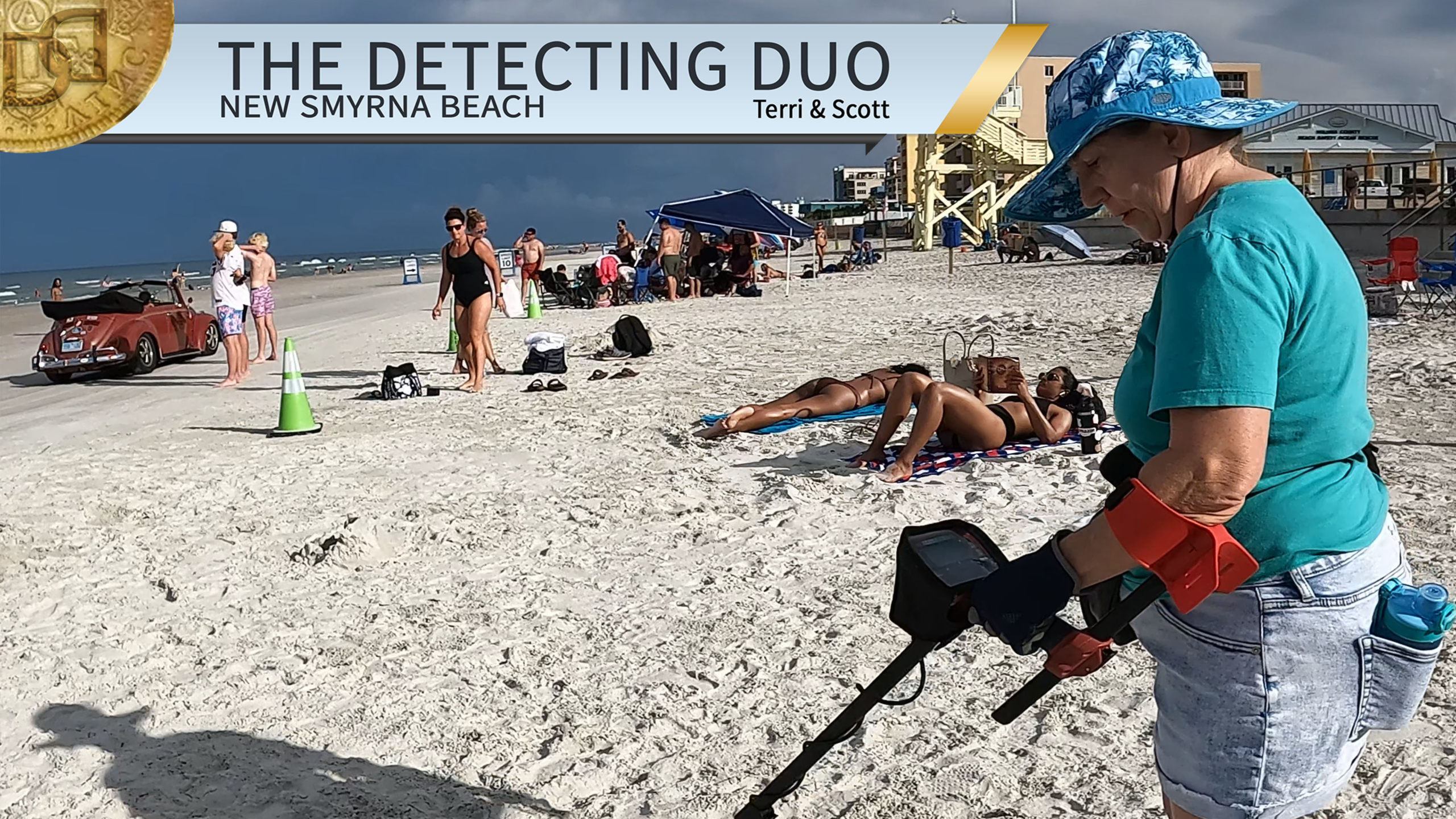 S02 E35 What's Left Days After a Holiday Metal Detecting New Smyrna Beach Florida?
