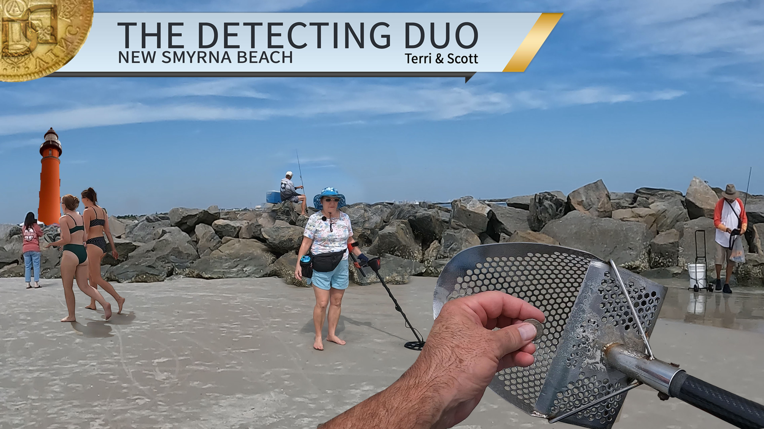 S02 E42 What's Down By The Jetty Metal Detecting New Smyrna Beach Florida