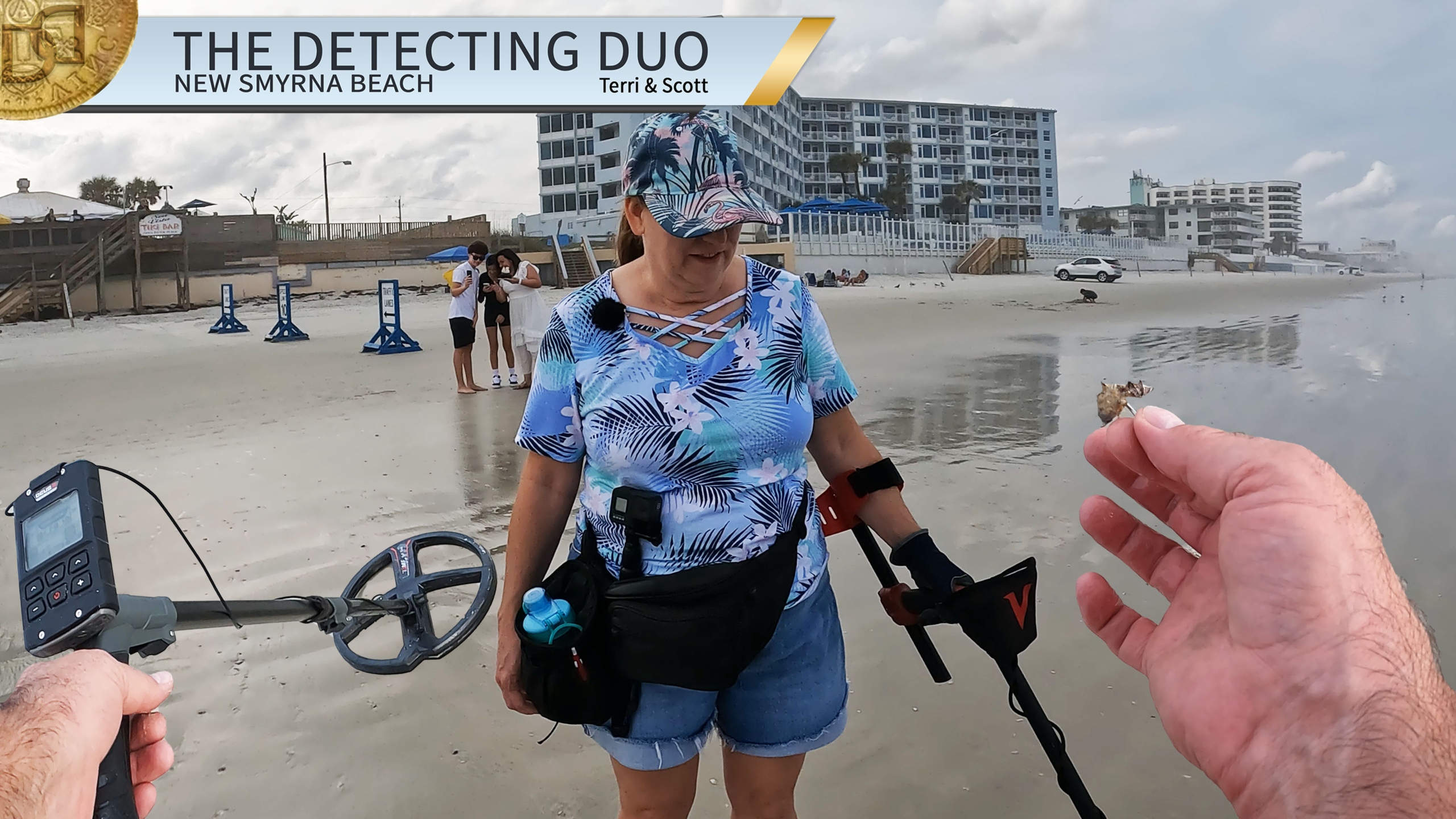 S02 E52 Finding Better Treasures Metal Detecting New Smyrna Beach Florida DEUS II Day 2