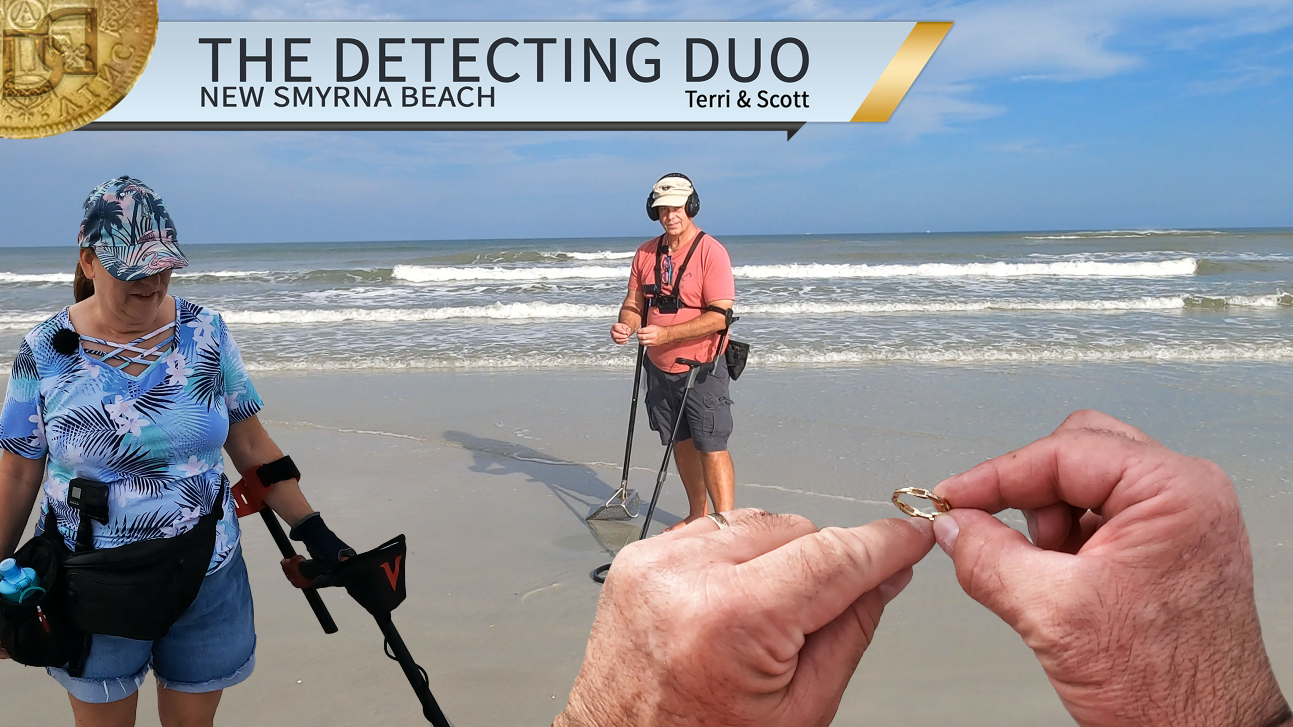 Third Time's A Charm 3 Ring Day DEUS II Metal Detecting New Smyrna Beach Florida