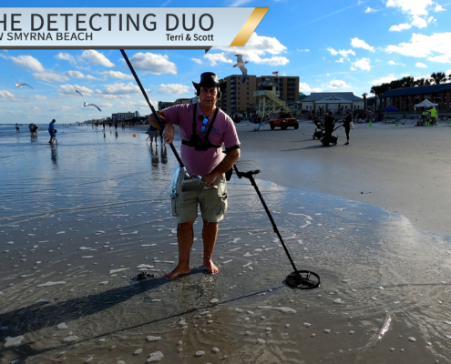 S03 E02 The First Day Of The Year Metal Detecting New Smyrna Beach