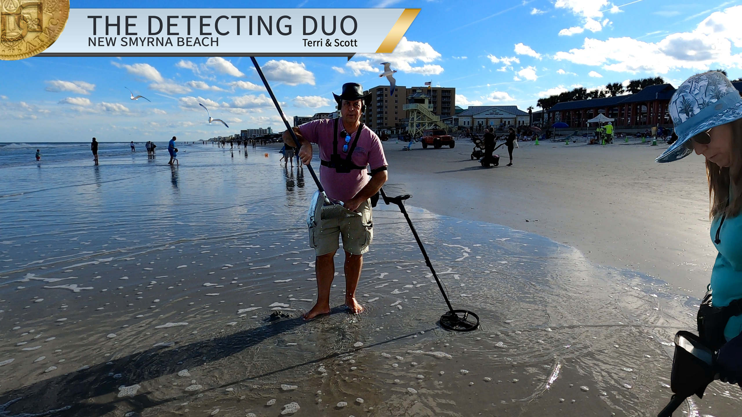 S03 E02 The First Day Of The Year Metal Detecting New Smyrna Beach