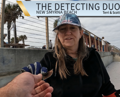 S03 E08 Cool Day Metal Detecting New Smyrna Beach Florida