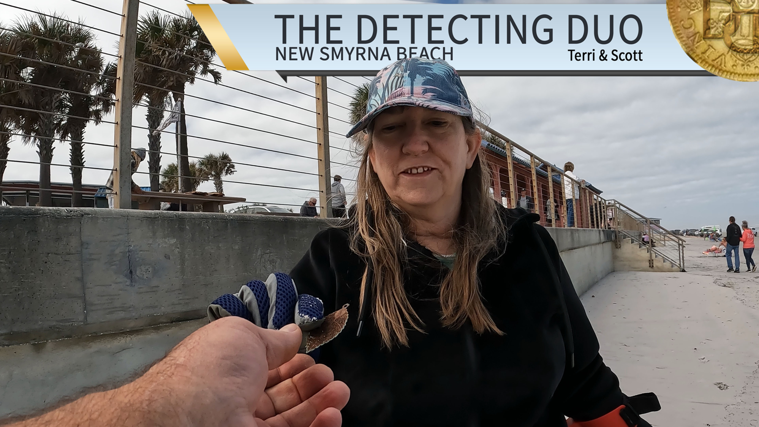 S03 E08 Cool Day Metal Detecting New Smyrna Beach Florida