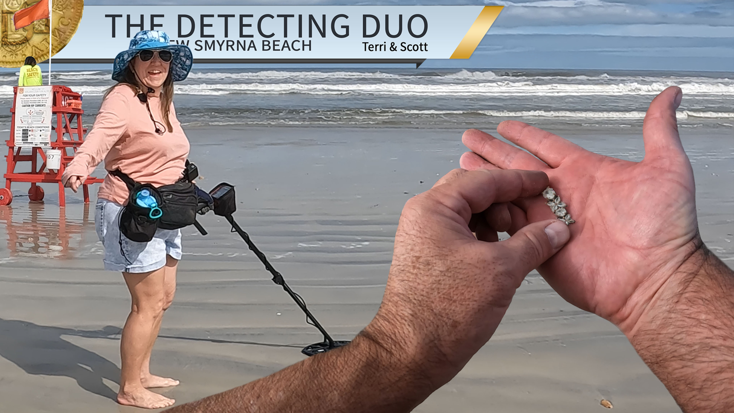 S03 E10 Beach Metal Detecting New Smyrna Beach Florida