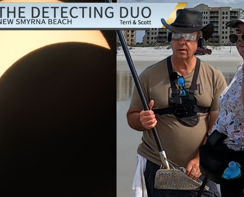 S03 E14 Solar Eclipse Metal Detecting New Smyrna Beach Florida