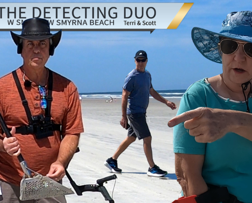 S03 E14 Metal Detecting A Spring Break Day New Smyrna Beach Florida