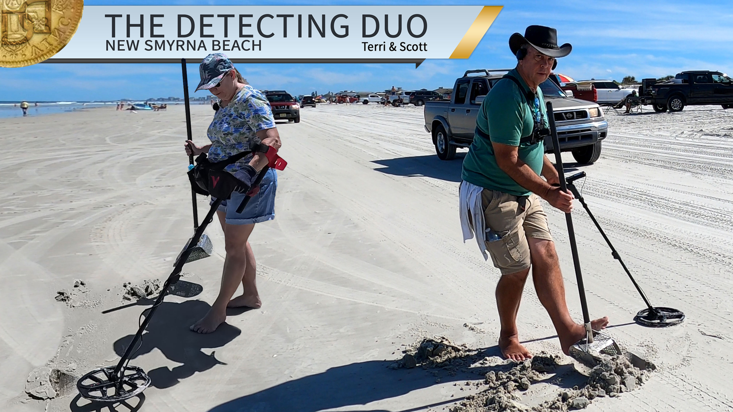 S03 E16 Metal Detecting New Smyrna Beach Florida Lots of Finds