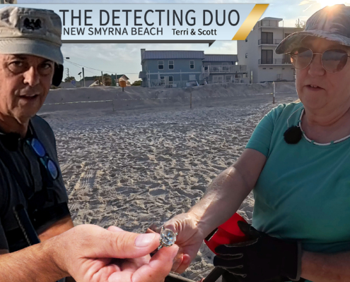 S03 E22 Finding Silver Jewelry Metal Detecting Memorial Day