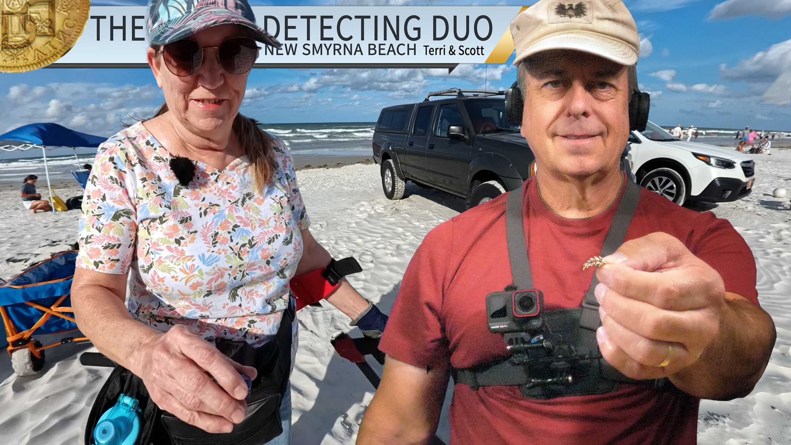 S03 E23 Finding a Silver Ring Metal Detecting New Smyrna Beach Florida