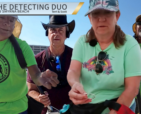 S03 E24 Let’s Find Some Jewelry Beach Metal Detecting New Smyrna Beach Florida