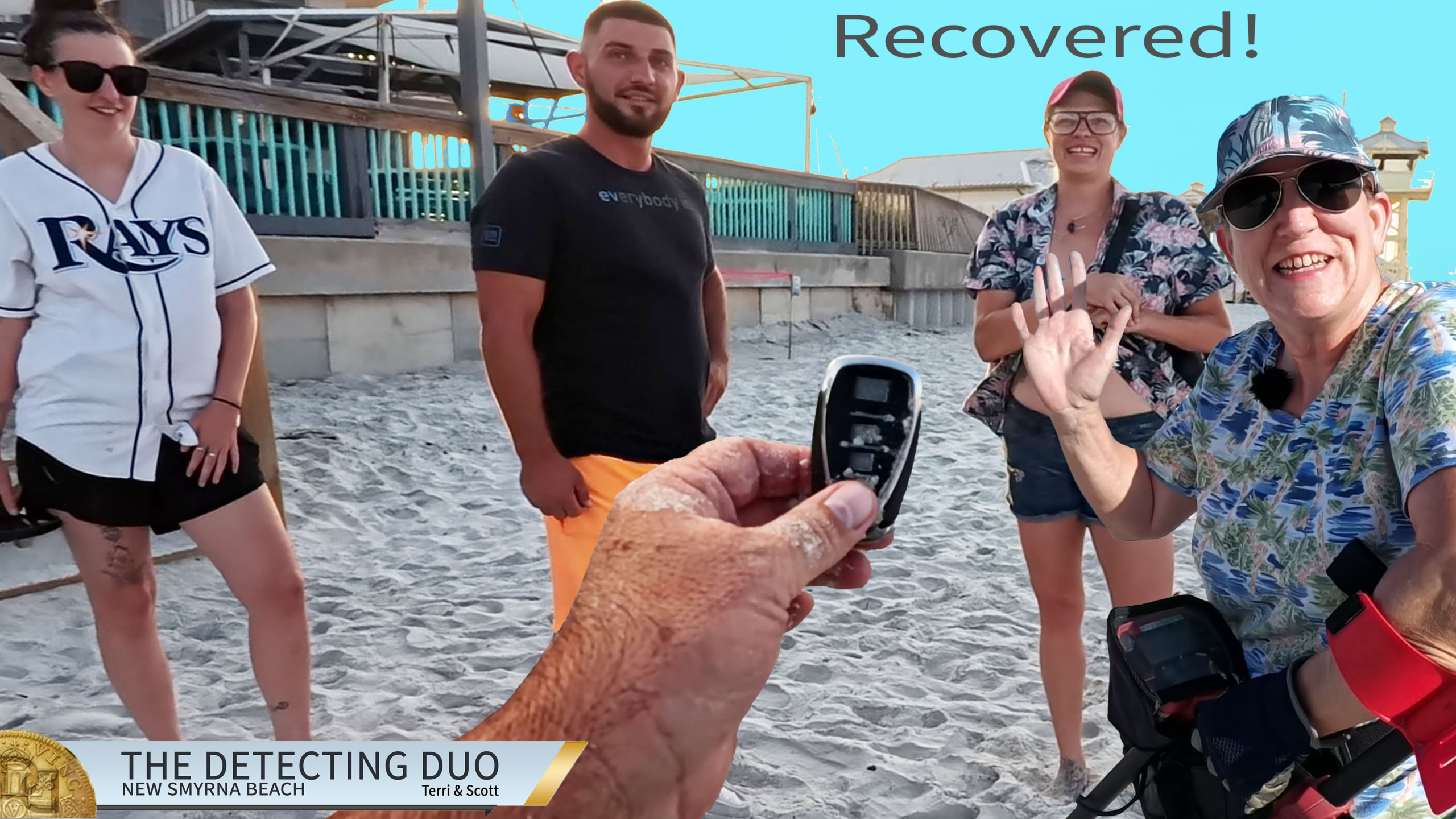 S03 E27 Beach Metal Detecting FOB Recovered! New Smyrna Beach Florida