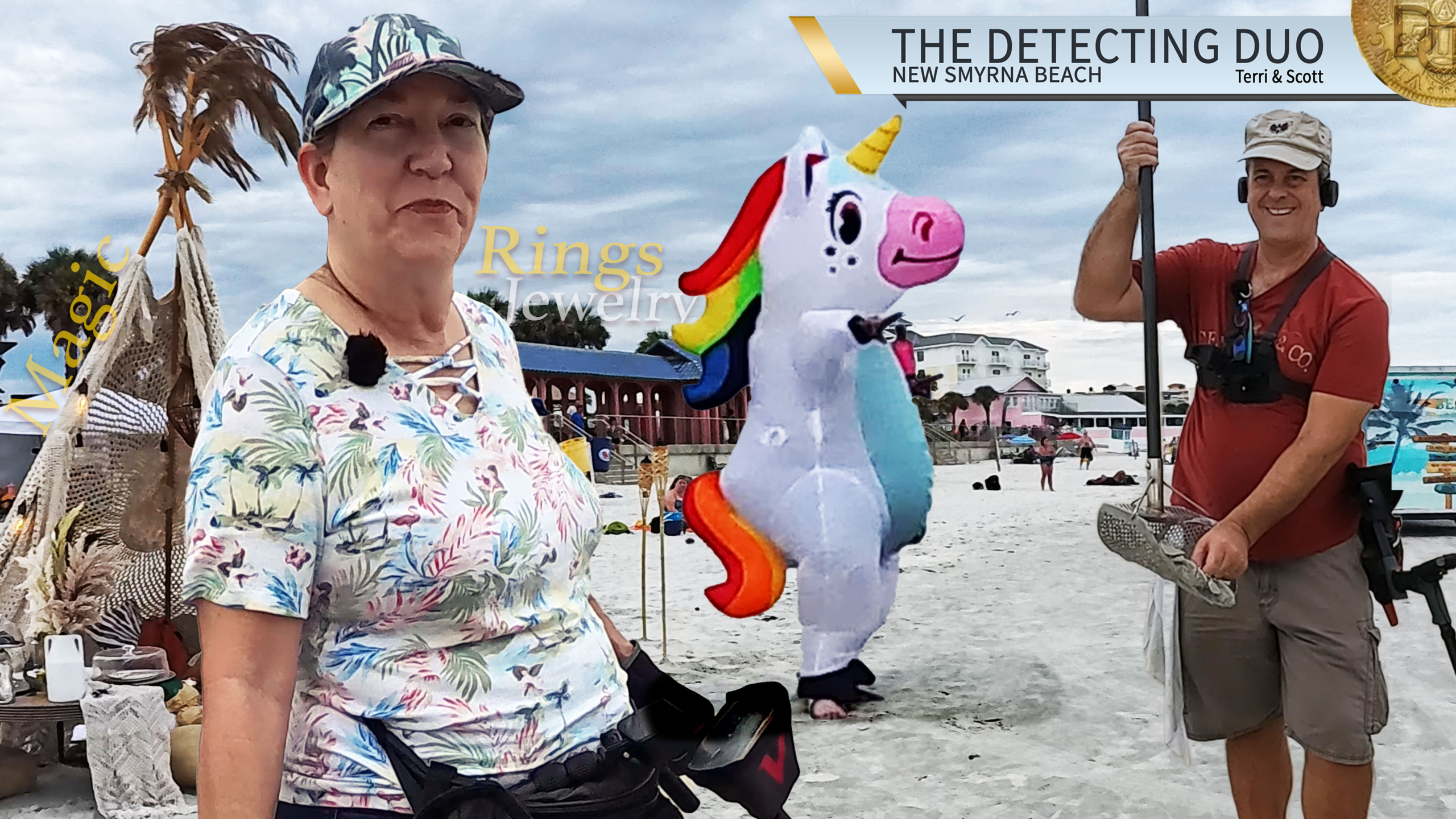 S03 E30 Huge Coin Spill Magical Day Metal Detecting New Smyrna Beach Florida