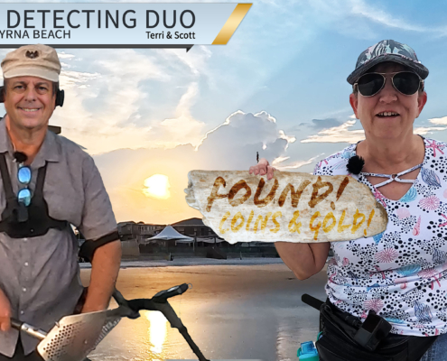 S03 E34 Coins and Rings Everywhere! Metal Detecting New Smyrna Beach Florida