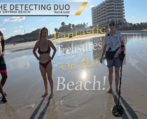 S03 E40 Beach Metal Detecting New Smyrna Beach Florida