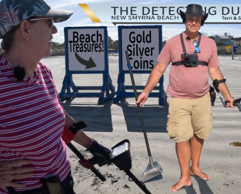 S03 E46 Beach Metal Detecting Florida New Smyrna Beach Treasures