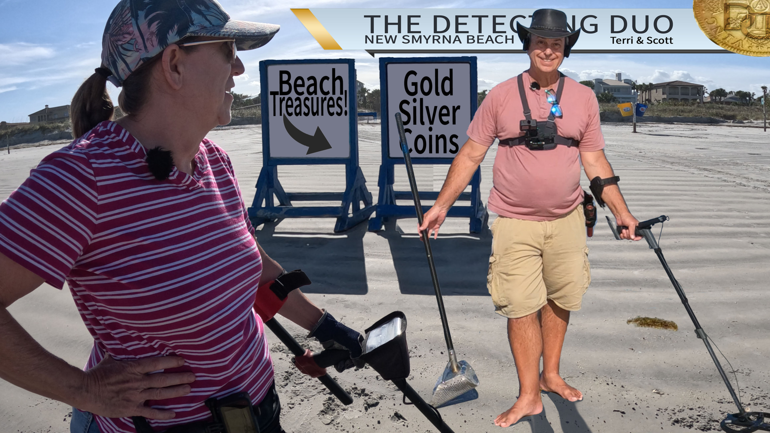 S03 E46 Beach Metal Detecting Florida New Smyrna Beach Treasures