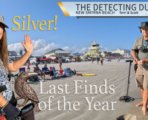 S03 E52 Silver Found Last Day of Year 2024 Beach Metal Detecting Florida