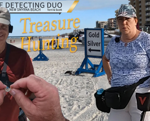 S04 E17 Found Heart Gemstone Ring Metal Detecting New Smyrna Beach