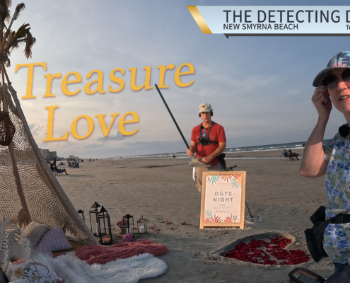 S04 E22 Treasure Love Metal Detecting New Smyrna Beach Florida
